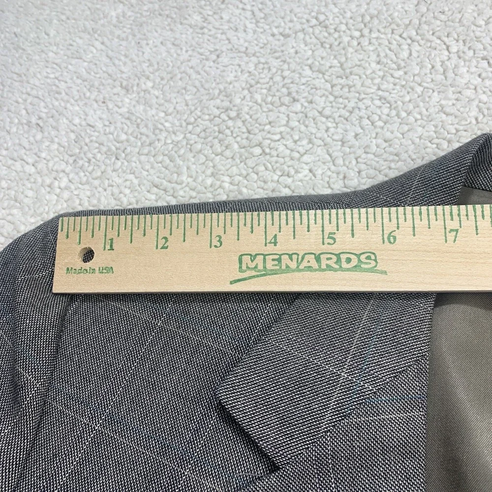 Warren Sewell Blazer Mens 44L ‎ Gray Plaid Vintage Sears-Roebuck Sport USA Made
